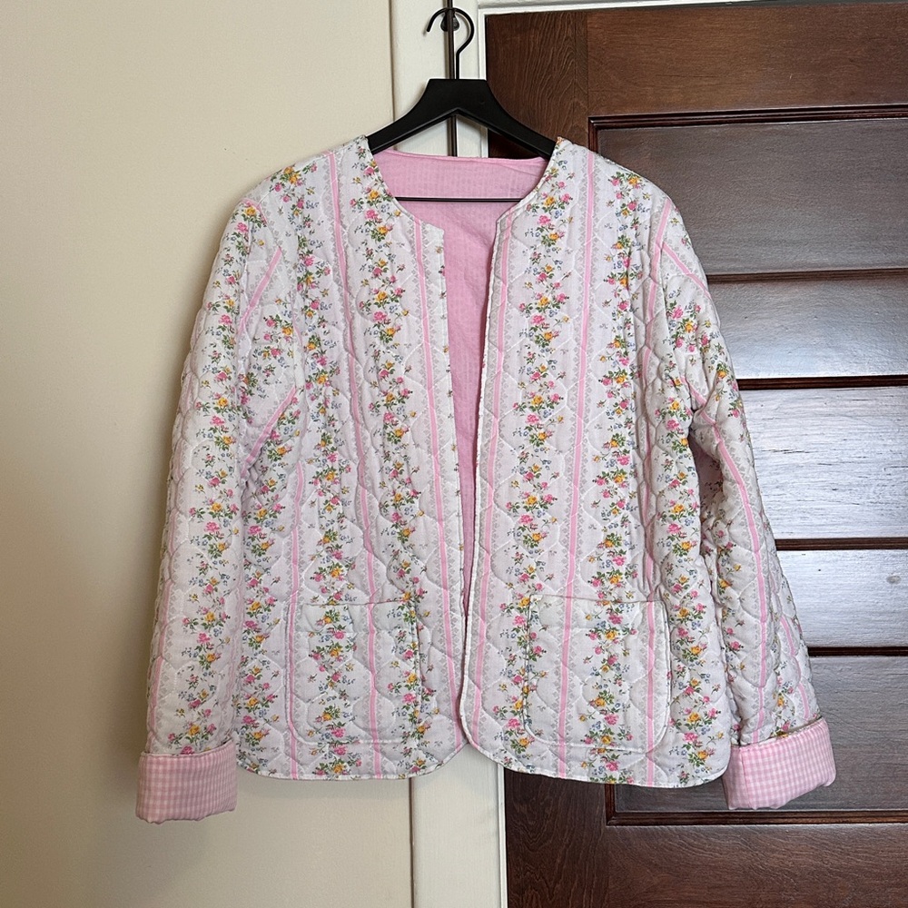 Handmade Quilted Jacket - Picture 2 of 4
